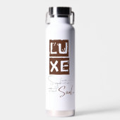 LUXE Verfijnde Ziel Waterfles (Voorkant)