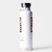 LUXE Verfijnde Ziel Waterfles (Rechts)
