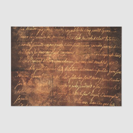 Luxe verguld bruin goudweefsel papier (Voorkant)