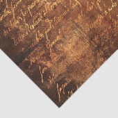 Luxe verguld bruin goudweefsel papier (Detail)