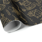 Luxe Verjaardag Inpakpapier (Rol Hoek)