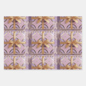 Luxe Verpakte Gift Verpakking Papieren Set Inpakpapier Vel (Voorkant 2)