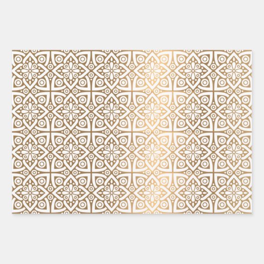 Luxe versieringen 7 inpakpapier vel (Voorkant 3)