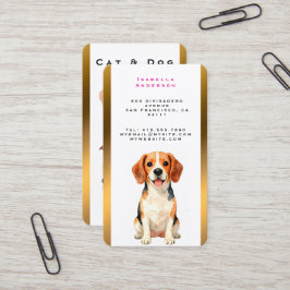 Luxe Verzorging Hond Persoonlijke Moderne Collecti Visitekaartje