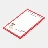Luxe Verzorging Hond Persoonlijke Trendy Collectie Post-it® Notes (Schuin)
