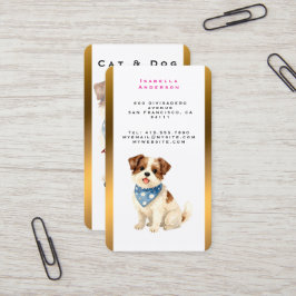 Luxe Verzorging Hond Persoonlijke Trendy Collectie Visitekaartje