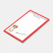 Luxe Verzorging Honden Persoonlijke Moderne Collec Post-it® Notes (Schuin)