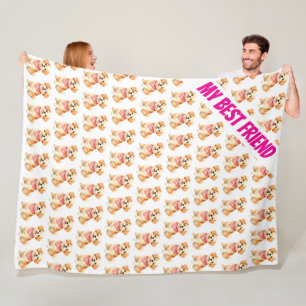 Luxe Verzorging Persoonlijke Moderne Collectie voo Fleece Deken