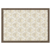 Luxe Victoriaans Damask Classic Aesthetic Tafelkleed (Voorkant (Horizontaal))