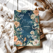 Luxe Victoriaans Royal Elegance bruiloft RSVP Kaartje