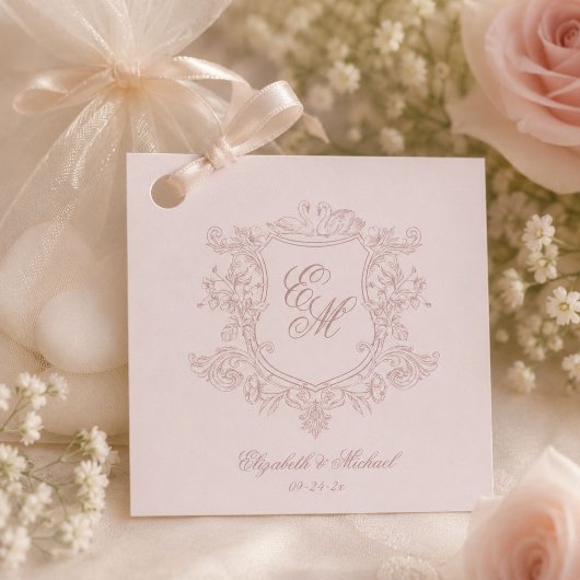 luxe victoriaanse bloementuin bedankjes labels