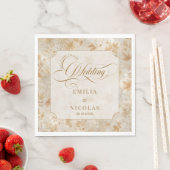 Luxe Victoriaanse herfst trouwfeest Servet (Insitu)