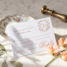 Luxe Vintage Bloemenkroon Monogram Huwelijk