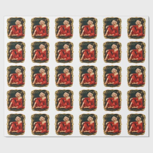 Luxe Vintage Cadeaupapier (Vlak)