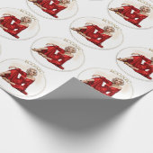 Luxe Vintage Cadeaupapier (Hoek)