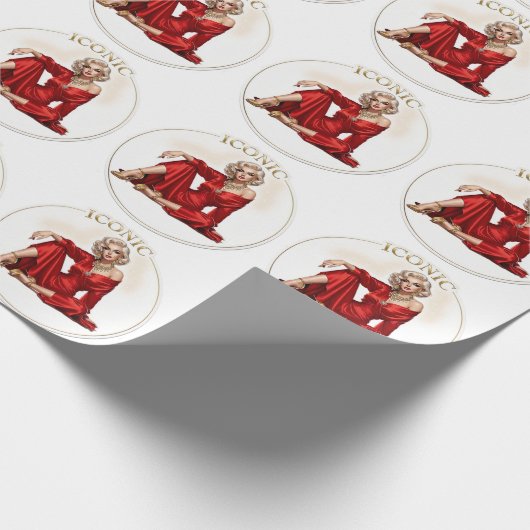 Luxe Vintage Cadeaupapier (Hoek)