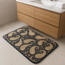 Luxe Vintage Goud Versierde Paisley Persia Erfgoed