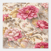 Luxe Vintage Indira Bloemmotief Behang (Voorkant)