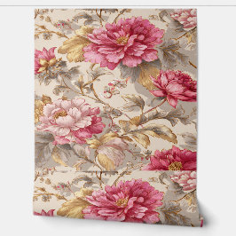 Luxe Vintage Indira Bloemmotief Behang