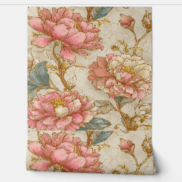 Luxe Vintage Indira Bloemmotief Behang