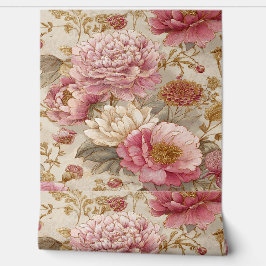 Luxe Vintage Indira Bloemstuk Behang