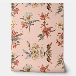 Luxe Vintage Indira Bloemstuk Behang
