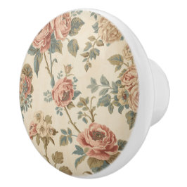Luxe Vintage Indira Bloemstuk Keramische Knop