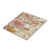 Luxe Vintage Indira Bloemstuk Tegeltje (Zijkant)