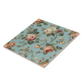 Luxe Vintage Indira Bloemstuk Tegeltje (Zijkant)
