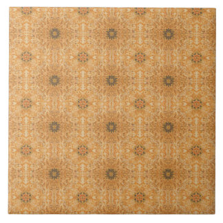 Luxe Vintage Islamitisch Geometrisch Zand Terracot Tegeltje