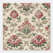 Luxe Vintage Keizerlijke Bloemen Behang (Voorkant)