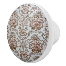 Luxe Vintage Keizerlijke Bloemen Keramische Knop