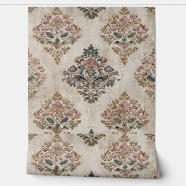 Luxe Vintage Keizerlijke Bloemstukken Behang