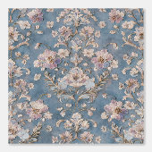 Luxe Vintage Keizerlijke Bloemstukken Behang (Voorkant)