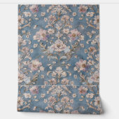 Luxe Vintage Keizerlijke Bloemstukken Behang (Afrollen)