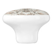 Luxe Vintage Keizerlijke Bloemstukken Keramische Knop (Zijkant)