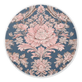 Luxe Vintage Keizerlijke Bloemstukken Keramische Knop