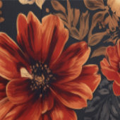Luxe Vintage Koninklijke Saffraan Behang (Zoom)