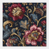 Luxe Vintage Koninklijke Saffraan Behang (Voorkant)