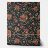 Luxe Vintage Koninklijke Saffraan Behang (Afrollen)