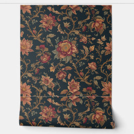 Luxe Vintage Koninklijke Saffraan Behang