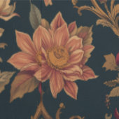 Luxe Vintage Koninklijke Saffraan Behang (Zoom)