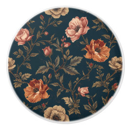 Luxe Vintage Koninklijke Saffraan Keramische Knop