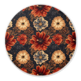 Luxe Vintage Koninklijke Saffraan Keramische Knop