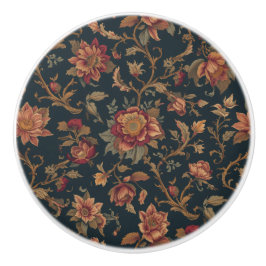 Luxe Vintage Koninklijke Saffraan Keramische Knop