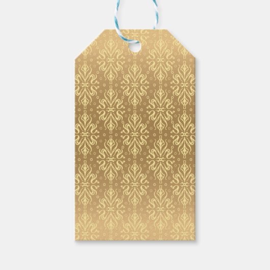 Luxe Vintage Patroon 2 Cadeaulabel (Voorkant)