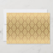 Luxe Vintage Patroon 2 Save The Date (Achterkant)