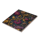 Luxe Vintage Royal Saffraan Tegeltje (Zijkant)
