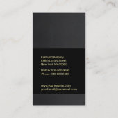 Luxe Visitekaartje (Achterkant)