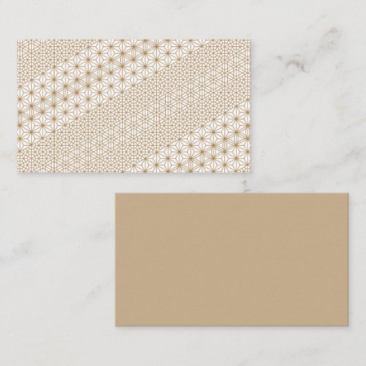 Luxe Visitekaartje (Voorkant / Achterkant)